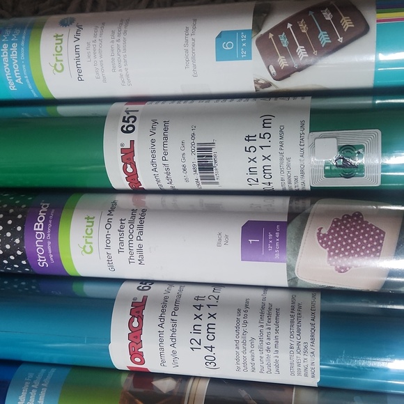 ORACAL AND CRICUT VINYL - Picture 3 of 5